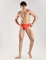 Calvin Klein Underwear Solid Multi Low Rise Briefs - Pack Of - 3