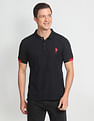 U.S. Polo Assn. Solid Slim Fit Polo Shirt