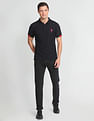 U.S. Polo Assn. Solid Slim Fit Polo Shirt