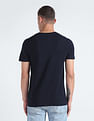Tommy Hilfiger Vertical Ink Logo Print T-Shirt