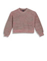 Tommy Hilfiger Kids Girls Patterned Knit Sweater