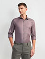 Arrow Newyork Cotton Nylon Super Slim Fit Shirt