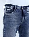 Flying Machine Mankle Relaxed Tapered Fit Style Denim Jeans