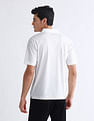 USPA Active Textured Slim Fit Polo Shirt