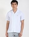 Tommy Hilfiger Solid Regular-Fit Cotton Shirt