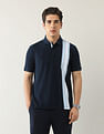Arrow Sport Vertical Striped Regular Fit Polo Shirt