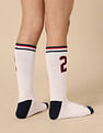 U.S. Polo Assn. Boys Mid-Calf Length KS003 Socks - Pack Of 3