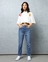 Flying Machine Women High Rise Slim Fit Jeans
