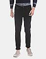 Aeropostale Black Slim Fit Mid Rise Jeans