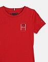 Tommy Hilfiger Kids Boys Logo Regular-Fit Cotton T-Shirt