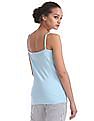 U.S. Polo Assn. Women Lace Trim Solid Camisole