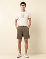 U.S. Polo Assn. Slim Fit Solid Chino Shorts