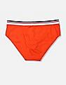 USPA Innerwear Mid Rise Cotton Spandex IKBB Briefs - Pack Of 3