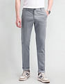 Arrow Sport Slim Fit Satin Trousers
