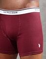 USPA Innerwear Mid Rise Solid 1667 Trunks - Pack Of 3