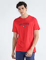 Tommy Hilfiger Brand Print Pure Cotton T-Shirt