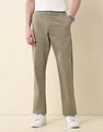 U.S. Polo Assn. Textured Riley Straight Fit Twill Trousers