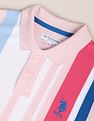 U.S. Polo Assn. Slim Fit Vertical Stripe Polo Shirt