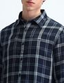 Flying Machine Tartan Checked Twill Shirt