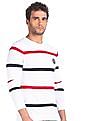 U.S. Polo Assn. Crew Neck Striped Sweater