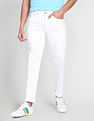 U.S. Polo Assn. Denim Co. Brandon Slim Tapered White Jeans