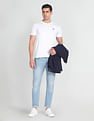Arrow Sports Crew Neck Solid T-Shirt