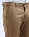 Flying Machine Mid Rise Slash Slim Tapered Fit Trouser