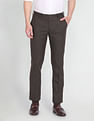 Arrow Hudson Tailored Fit Dobby Trousers