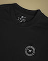 Flying Machine Silicone Logo Print Oversized T-Shirt