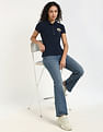 Tommy Hilfiger Embroidered Logo Slim-Fit Cotton Polo T-Shirt
