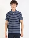 Tommy Hilfiger Striped Regular-Fit Cotton Polo Shirt