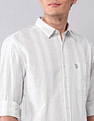 U.S. Polo Assn. Denim Co. Vertical Striped Pure Cotton Shirt