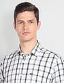 Arrow Sports Tartan Check Slim Fit Shirt