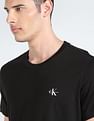 Calvin Klein Jeans Crew Neck Logo T-Shirt - Pack Of 2