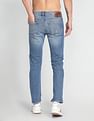 Flying Machine Michael Slim Tapered Fit Stone Wash Jeans