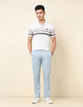 U.S. Polo Assn. Dobby Denver Slim Fit Trousers