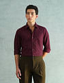 Arrow Slim Fit Printed Full Sleeve Smart Shirt