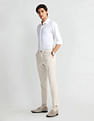 Arrow Newyork Carson Tapered Fit Dobby Trousers