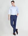 Arrow Cutaway Collar Windowpane Check Formal Shirt