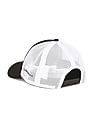 Calvin Klein Men Black And White Colour Block Panelled Cap