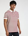 Tommy Hilfiger Striped Regular-Fit Cotton Polo Shirt