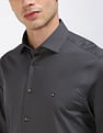 Tommy Hilfiger Poplin Solid Slim Fit Shirt