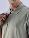 Calvin Klein Jeans Regular-Fit Solid Cotton Polo Shirt
