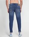 Flying Machine Slash Slim Tapered Fit Mid Rise Jeans