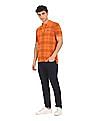 U.S. Polo Assn. Denim Co. Check Cotton Pique Polo Shirt