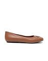 U.S. Polo Assn. Women Metallic Logo Solid Ballerinas