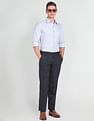 Arrow Manhattan Slim Fit Micro Check Shirt