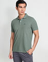 Arrow Sports Heathered Logo Polo Shirt