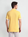 Arrow Sports Colour Block Cotton Polo Shirt