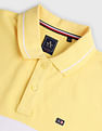 Arrow Sports Colour Block Cotton Polo Shirt